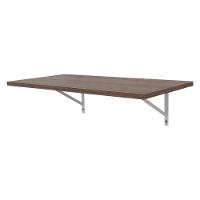 Prateleira 90 x 25cm Nogal com Mão Francesa - 2