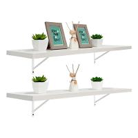 Kit 2 Prateleiras 70 x 20cm Branco Espessura 25mm - 3