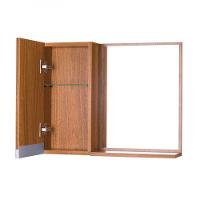 Armário para Banheiro com Espelho Freijó com Puxador Metal - 3