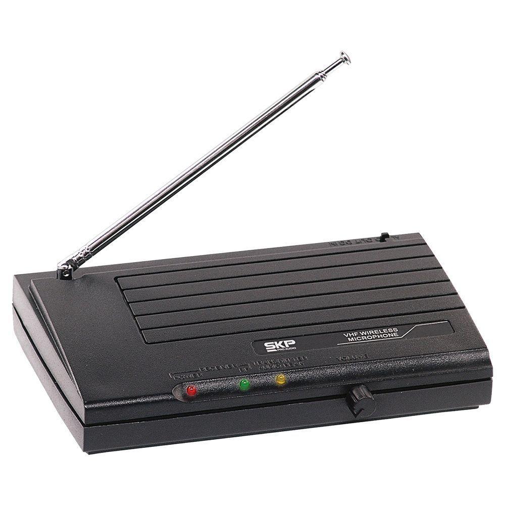 Microfone Sem Fio De Mão, Frequencia Vhf Alcance 50 Metros Vhf695 - 7