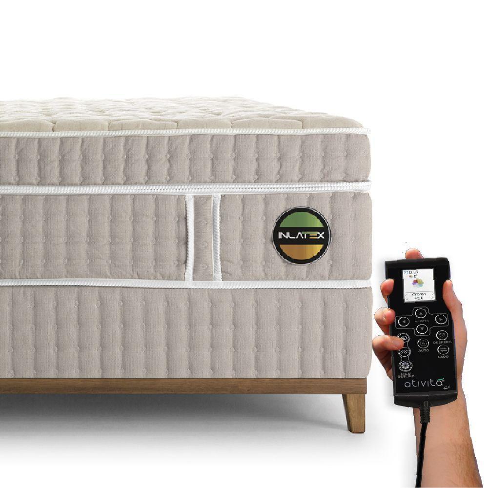 Motion 36 Latex Sobre Molas Solteiro King 96x203cm - 1