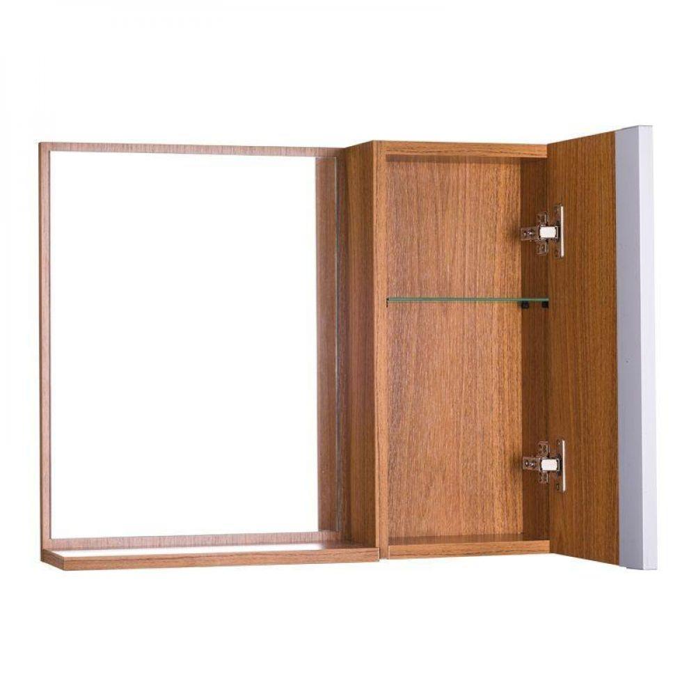 Espelho para Banheiro com Armário Freijó Barra Vertical - 2