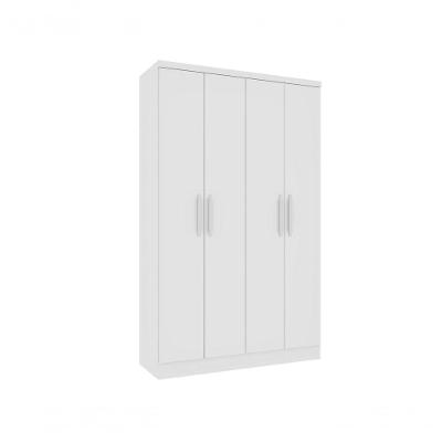 Guarda Roupa Amsterdam 4 Portas Tcil Neve