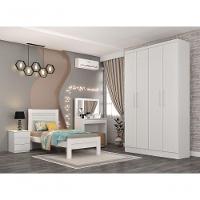 Guarda Roupa Amsterdam 4 Portas Tcil Neve - 3