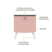 Mesa de Cabeceira 100% Mdf com 1 Gaveta Doçura Multimóveis - 2