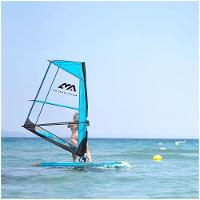 Prancha Stand Up Blade Windsurf - Vela 3 M² Aqua Marina - Com Bomba, Mochila, Quilha, Leash . - 8