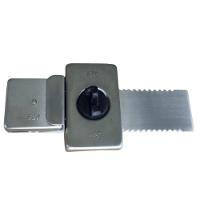 Kit 2 Fechadura De Encaixar Jbm Fc2 Porta De Correr Fechamento Interno 20cm - 3