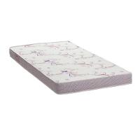 Cama Solteiro Colchão Incluso Mdf Doçura Branco Cinza Rosa - 5
