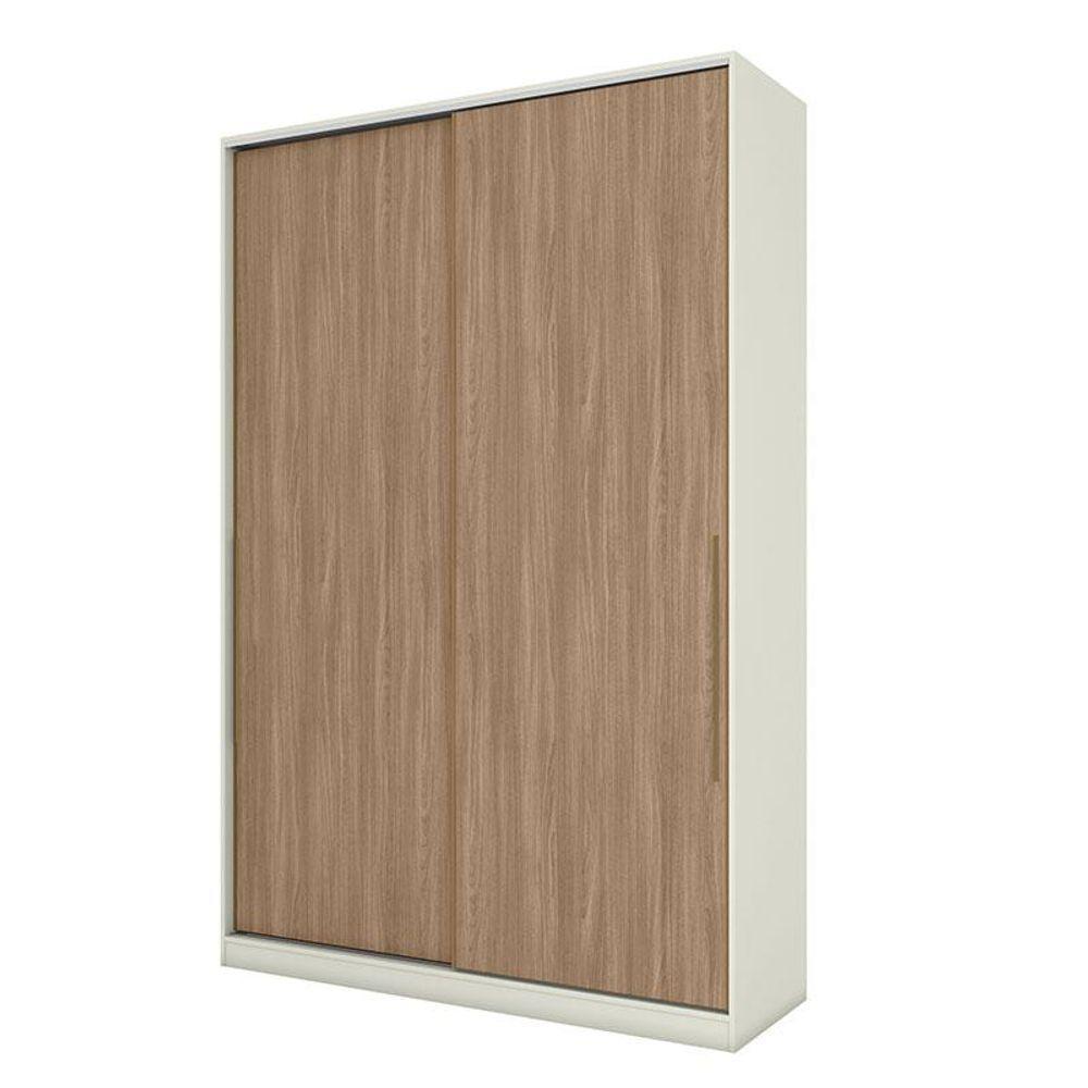 Guarda Roupa Solteiro New Predileto Areia Jequitibá - Henn - 1