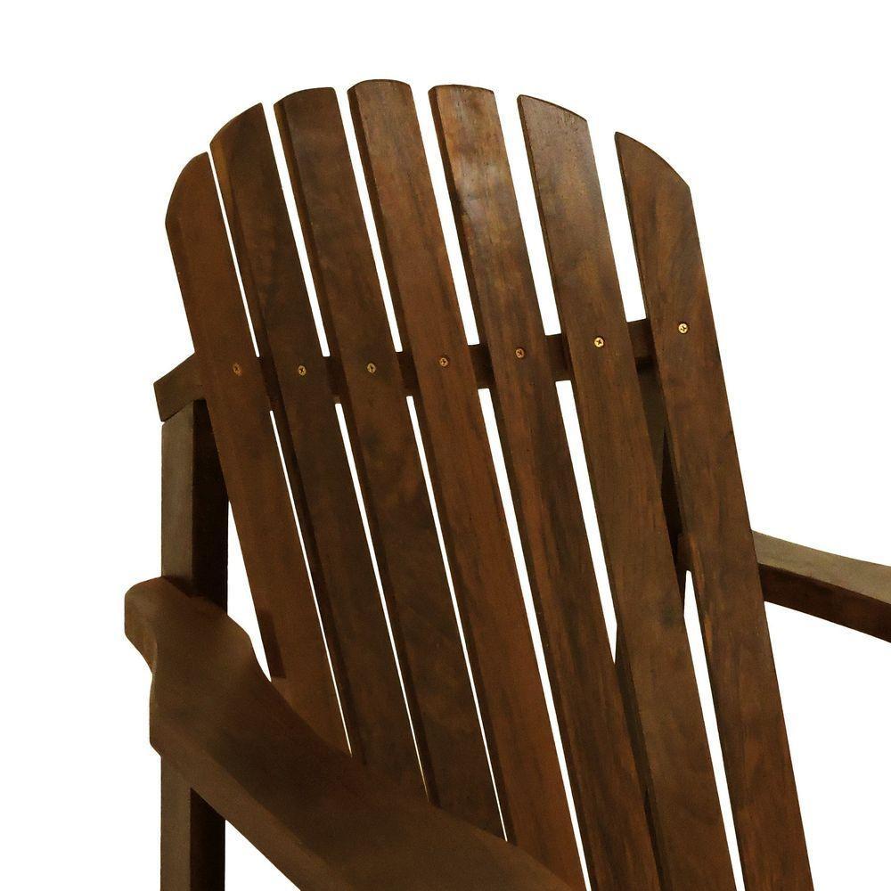Poltrona Caribe Madeira Imbuia Maciça Assento E Encosto Ripado Stain Imbuia - 6
