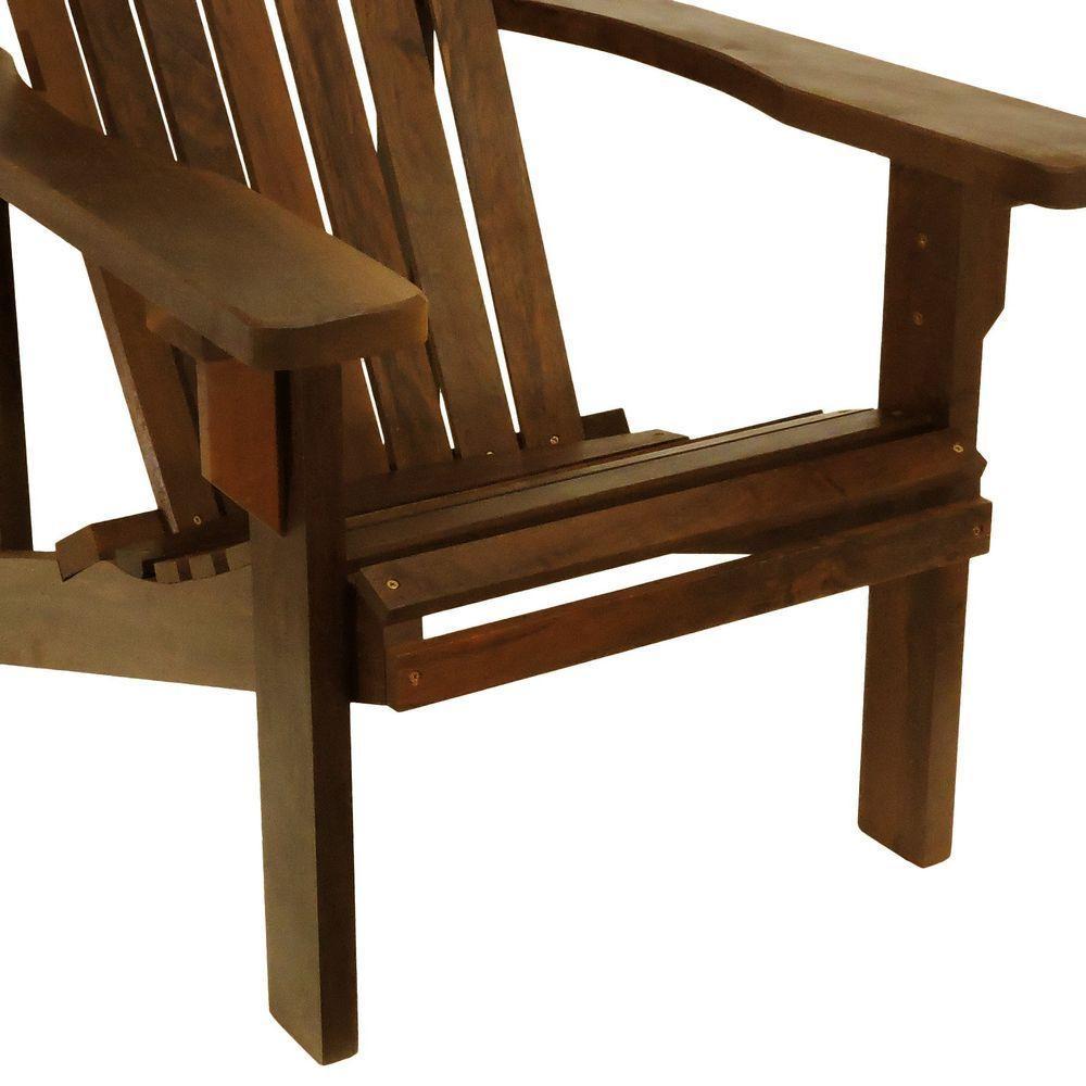 Poltrona Caribe Madeira Imbuia Maciça Assento E Encosto Ripado Stain Imbuia - 7