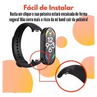 Pulseira Silicone Para Smartband Mi Band 8 Compatível Miband - 2