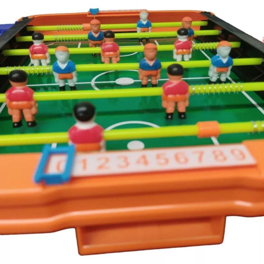 Futebol De Mesa Mini Pebolim Totó Infantil Brinquedo De Criança - 2