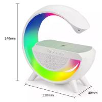 Luminária De Mesa G Speaker Smart Station Bluetooth Com Som - 3