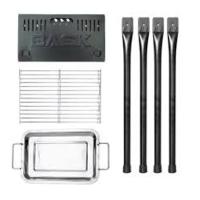 Churrasqueira Portátil Em X Dobrável A Carvão Acompanha Forma - 3