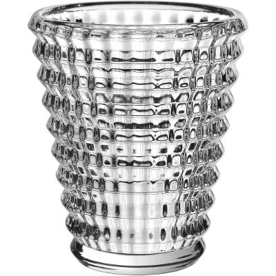 Vaso Decorativo Enfeite Casa Redondo Home&co Eco Crystal 10x8x8cm Transparente