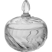 Vicenza Potiche 15X9X9Cm Cristal Eco Transp - 1