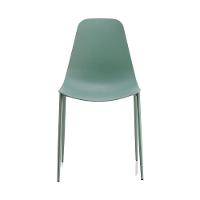 Kit Com 2 Cadeiras Miami Com Assento Polipropileno Fratini Verde Aloe - 6