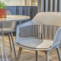 Kit Com 2 Cadeiras Montreal Com Estrutura Em Polipropileno Nude - 5