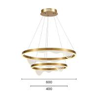 Lustre Pendente Astraled Lomy Pl-9855 Dourado Led Bivolt Dourado Pl-9855 - 2