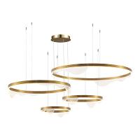 Lustre Pendente Astraled Lomy Pl-9854 Dourado Led Bivolt Dourado Pl-9854 - 1
