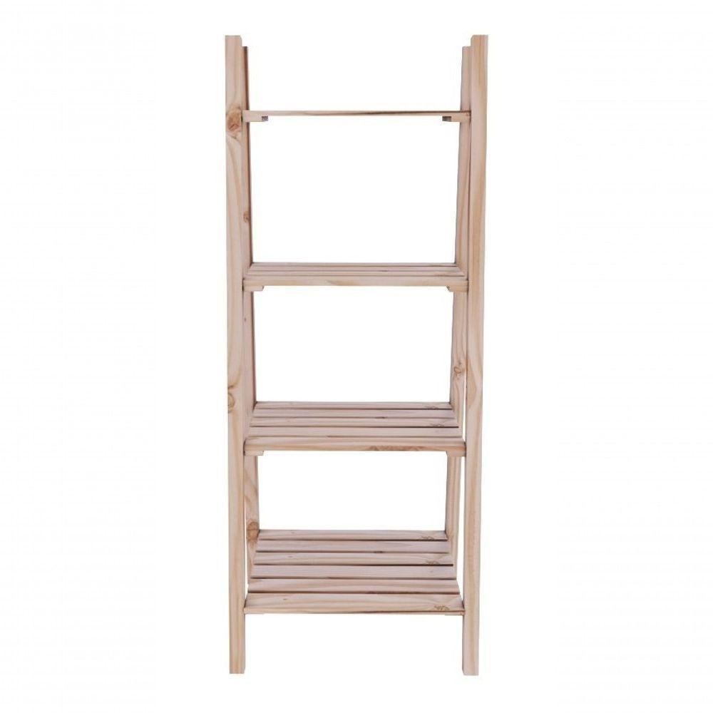 Mini Estante Rack Para Quarto Pinus Dobravel - 4