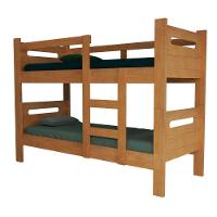 Beliche Amanda Solteiro Com Cercado E Escada Cor Cerejeira - 1