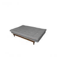 Sofá Cama Dubai Linho Espuma Grafite - 3