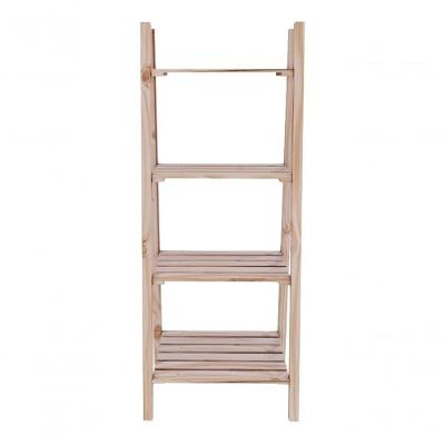 Arara De Roupa Multifuncional De Madeira Pinus Para Quartos/salas