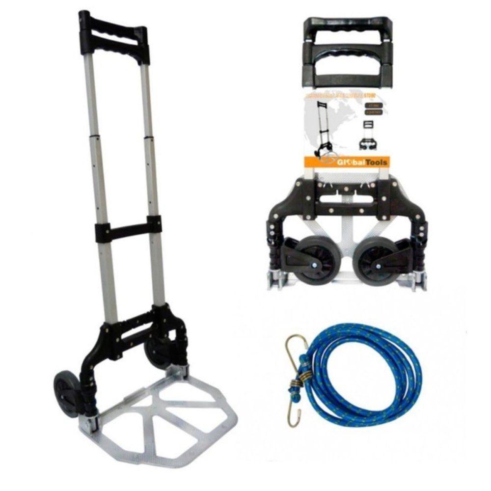 Carrinho De Alumínio Dobrável Para Carga 80kg - 1