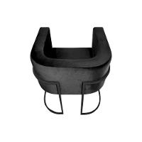 Kit 4 Cadeiras De Jantar Premium Base De Ferro Preta Veludo Preto