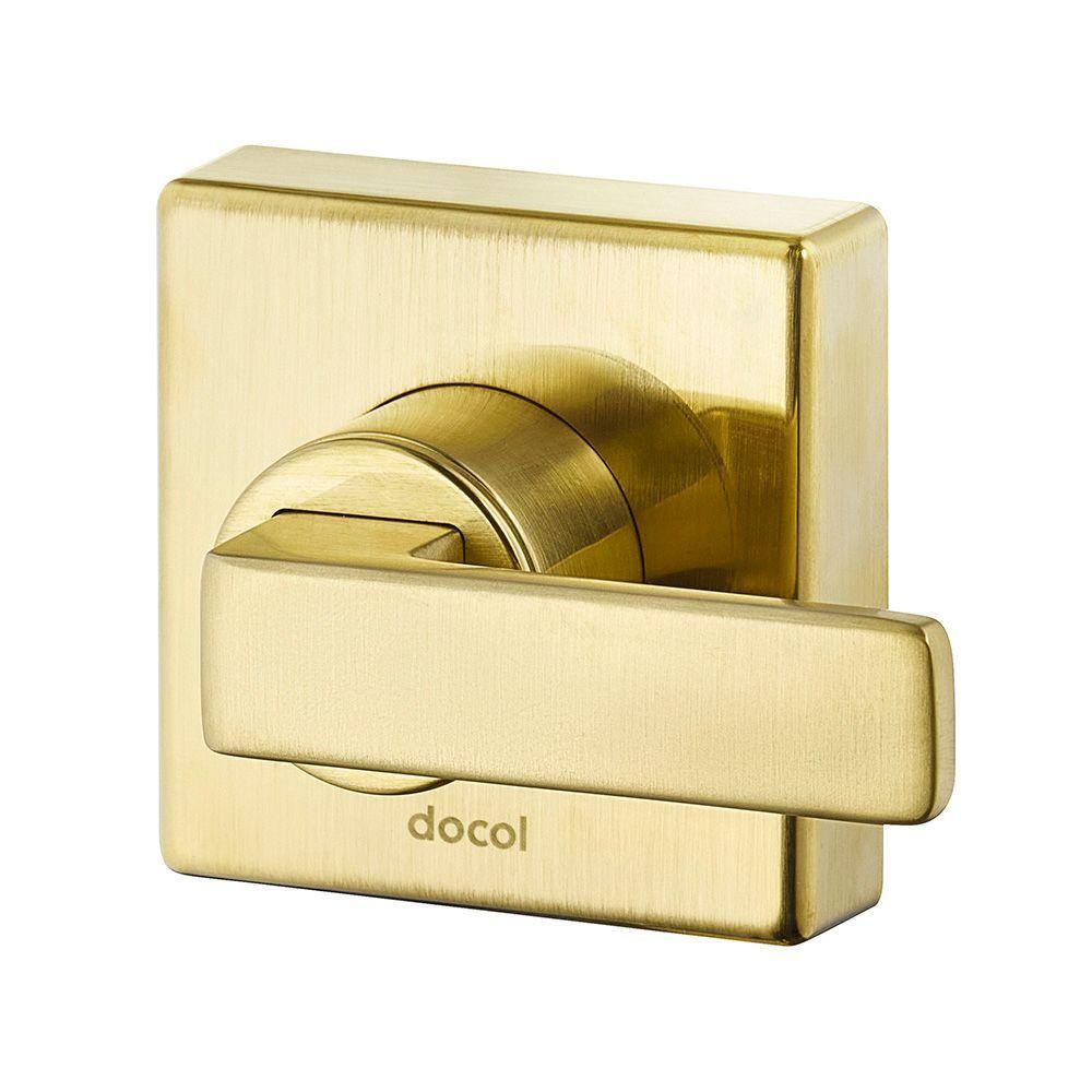 Acabamento Para Registro Docol Stillo 823972 Docolbase 1-2", 3-4" E 1" Ouro Escovado Ouro Escovado 00823972 - 2