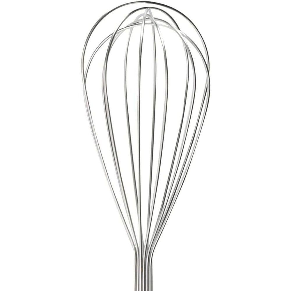 Batedor De Ovos Fouet Em Inox E Cabo Acácia - 4