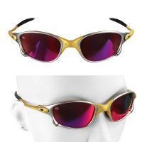 Oculos De Sol Mandrake Lupa Juliet Protecao Uv Metal Case Todo Metal Estiloso Roxo Presente Casual - 2