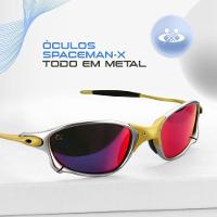 Oculos De Sol Mandrake Lupa Juliet Protecao Uv Metal Case Todo Metal Estiloso Roxo Presente Casual - 5