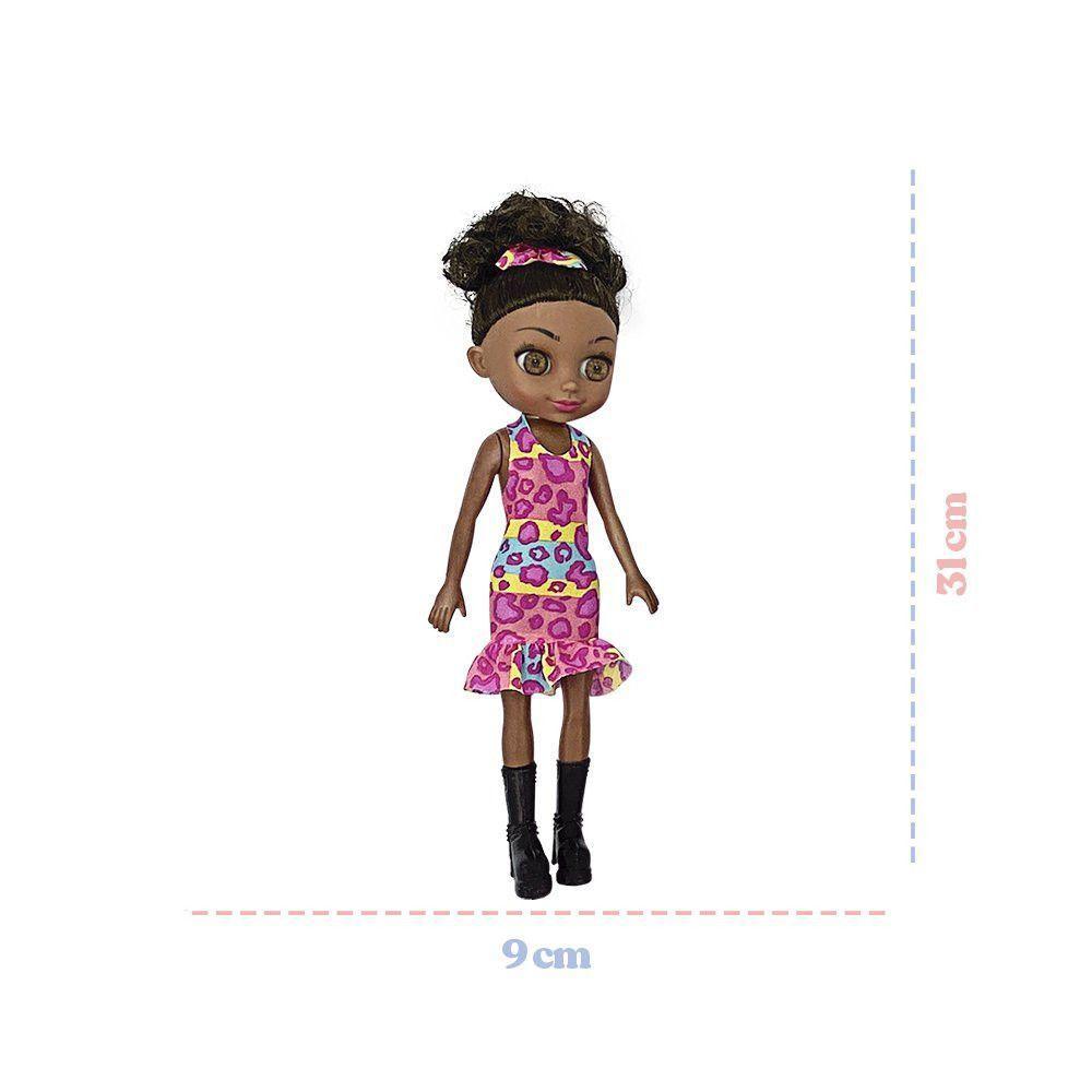 Conjunto De Bonecas Juju Mommy E Filhinha Negra Com Acessórios - Diversão Garantida Para Todas As Idades - 1