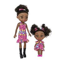 Conjunto De Bonecas Juju Mommy E Filhinha Negra Com Acessórios - Diversão Garantida Para Todas As Idades - 5