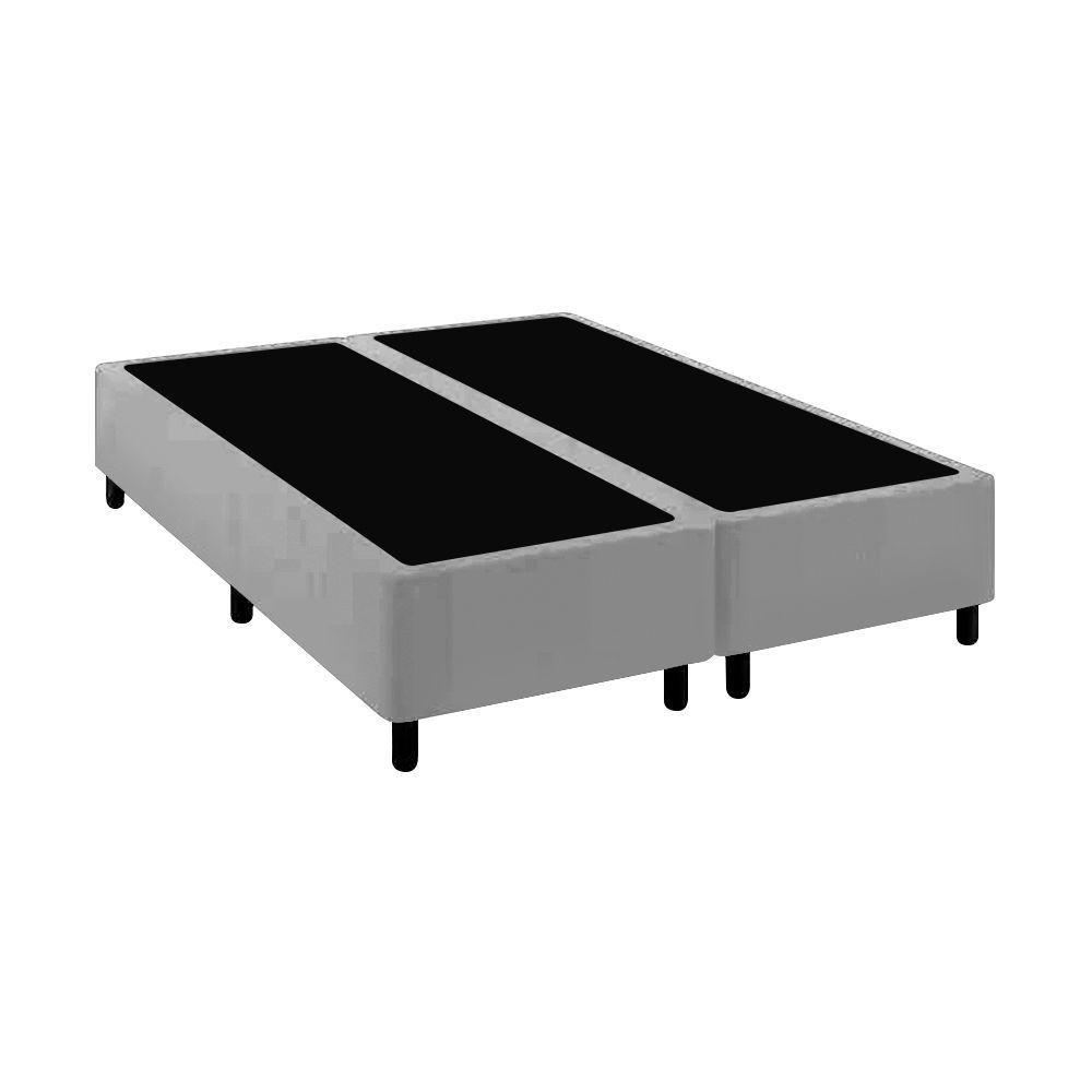 Base Cama Box King Comum Cinza - 1