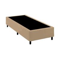 Base Cama Box Solteiro Comum Bege - 1
