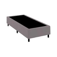 Base Cama Box Solteiro Comum Cinza - 1