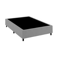 Base Cama Box Casal Comum Cinza - 1