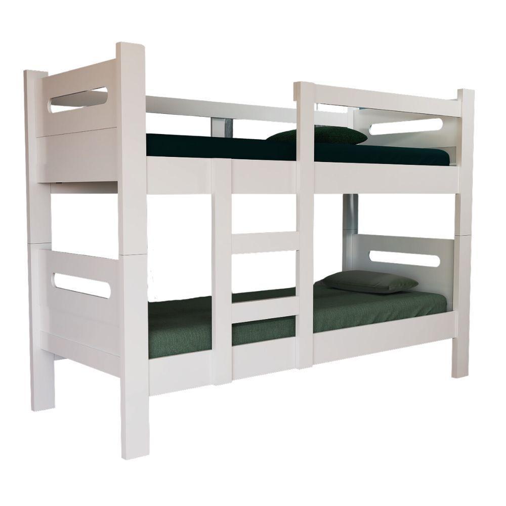 Beliche Solteiro Amanda Com Escada 2 Andares Seguro E Moderno - 2