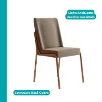 Conjunto Sala De Jantar 4 Cadeiras Roman Carraro Petra E Rosê - 6