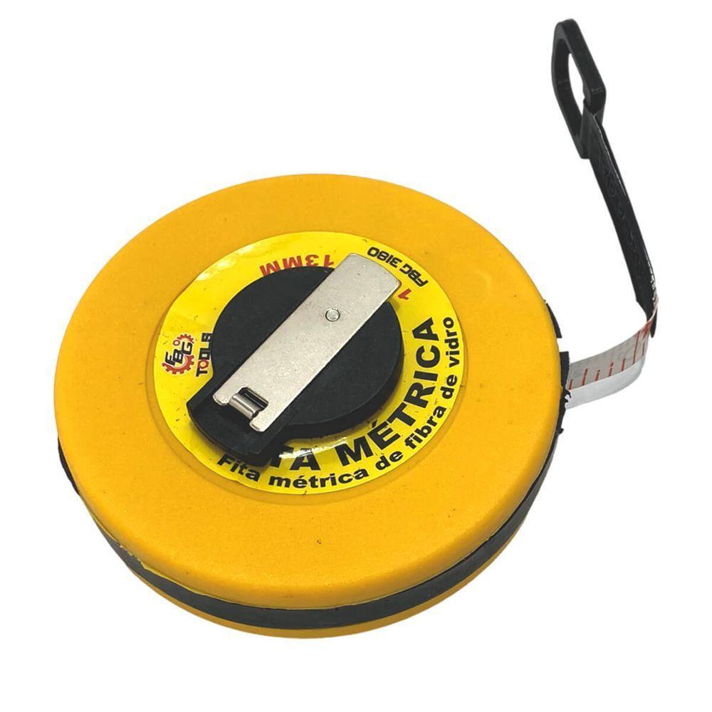 Trena Fita Métrica 50m X 13mm Ideal Para Construção E Uso Doméstico - 2