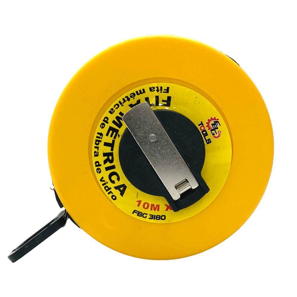 Trena Fita Métrica 50m X 13mm Ideal Para Construção E Uso Doméstico - 3