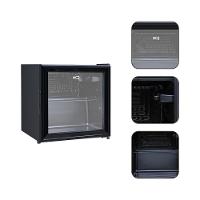 Frigobar Expositor Vertical HQ Vidro Duplo 50 Litros Preto HQ-50FBPV 127V - 3