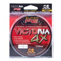 Linha Multifilamento Victoria 4x Super Pe 58lb 0,45mm Cinza 150m - 5