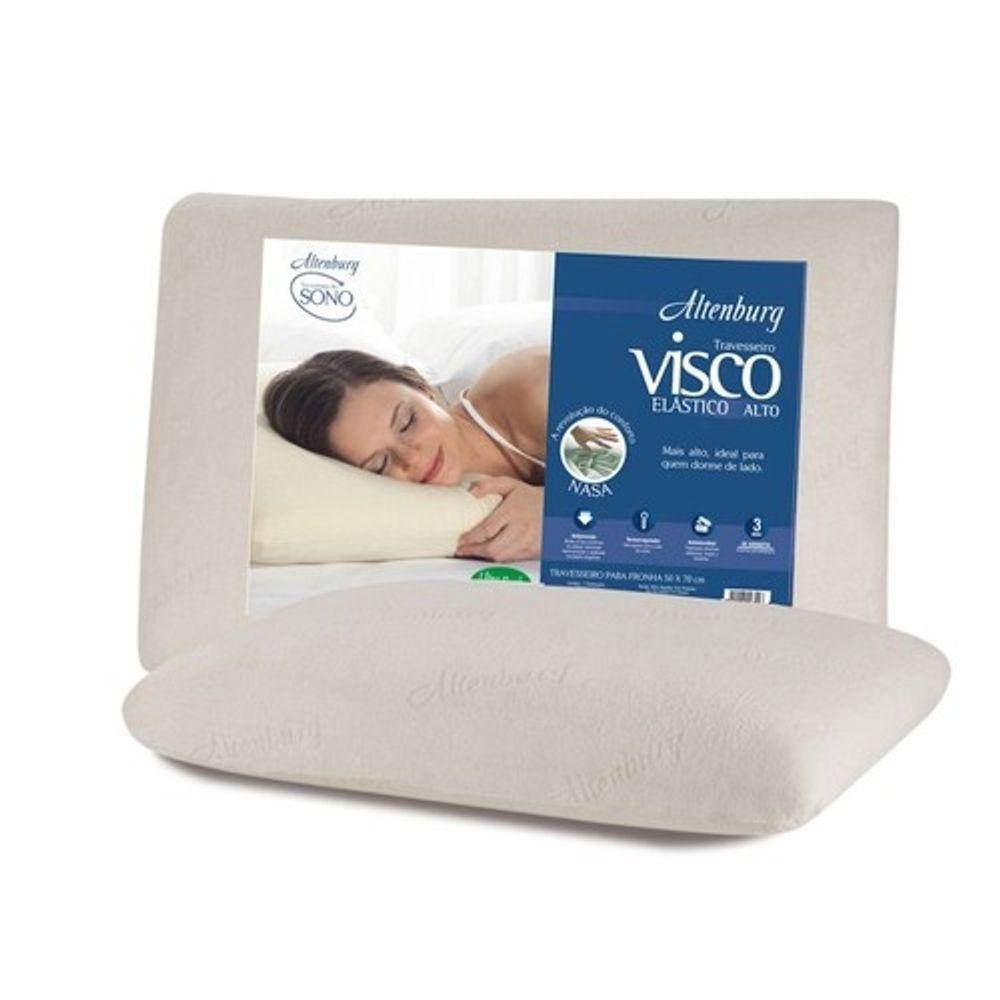 Travesseiro Altenburg Viscoelástico Alto 48Cm X 68Cm - 1
