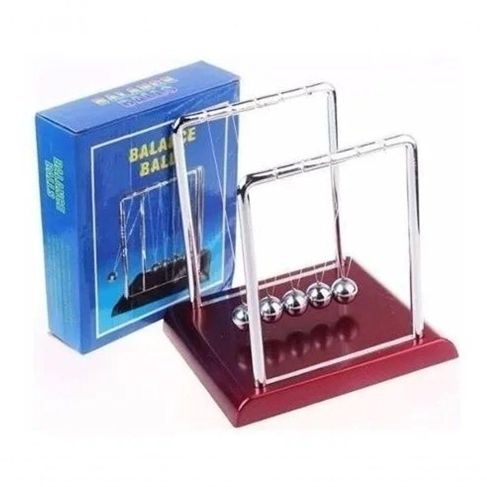Pêndulo De Mesa Newton Balance Balls P 14 Cm Alt - 3