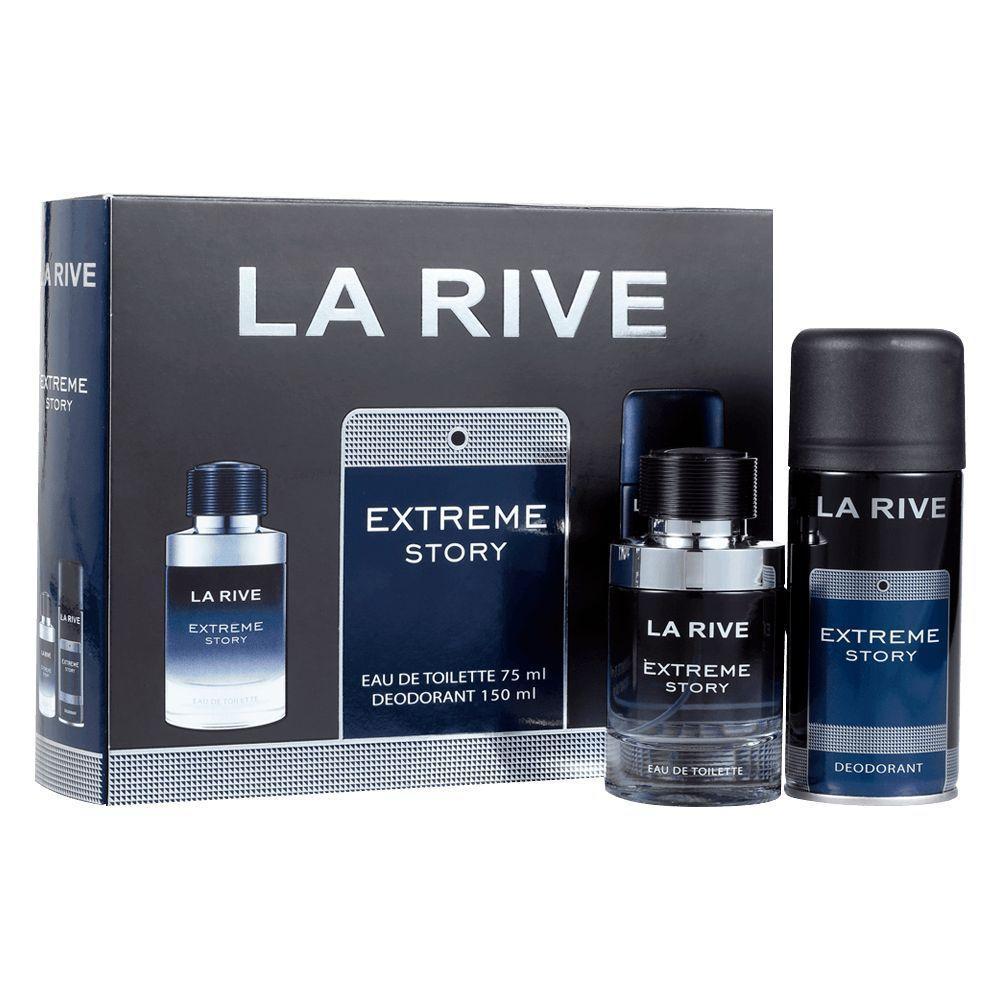 Kit La Rive Extreme Story Masculino - Eau De Toilette 75ml + Desodorante 150ml - 1